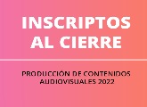 Producción | Inscriptos al cierre