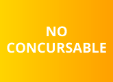 Recordatorio | No concursable