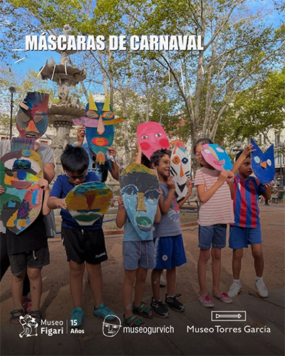 TALLER MÁSCARAS DE CARNAVAL