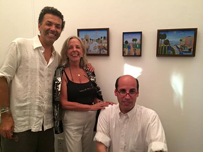 Daniel Benoit, Susana do Pazo y Álvaro Gelabert. 2015