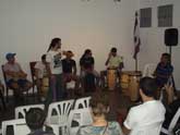 Audiovisual y percusión en Paysandú